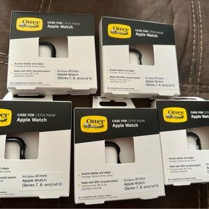 OtterBox Case for 41mm Apple Watch - Black set of 5